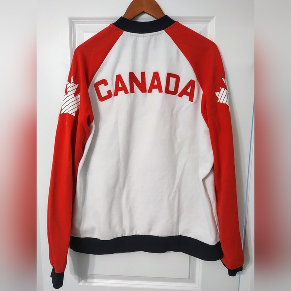 Hudson's Bay HBC Olympic Men's XL Team Canada Light Jacket - Picture 3 of 14